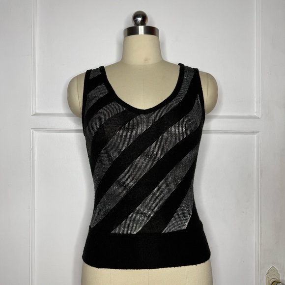 Charlotte Russe stripe tank top - Picture 1 of 6